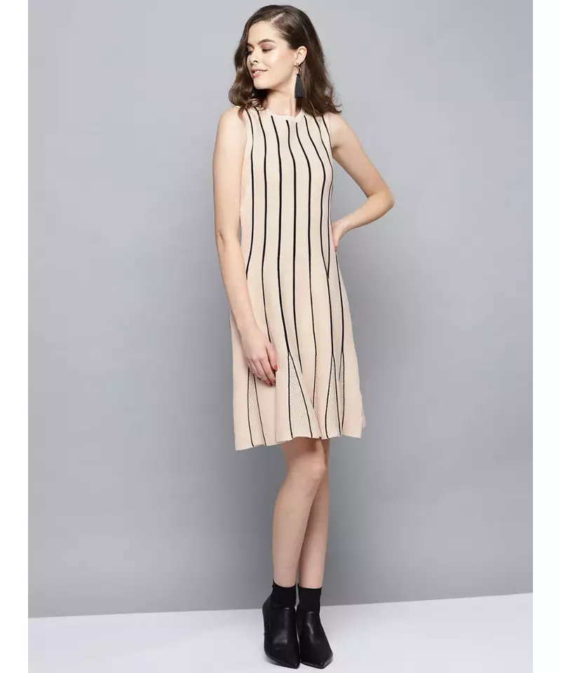 Label Ritu Kumar Pink Label Sleeveless Short Dress