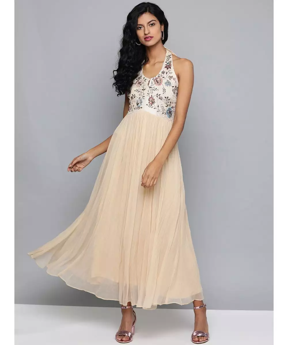 ritu kumar halter neck dress Buy Label Ritu Kumar Black Printed Dress for Women Online @ Tata CLiQ