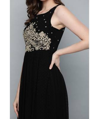 Label Ritu Kumar Black Label Sleeveless Long Dress 3