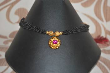 Traditional Maharastrain tushi mangalsutra 1