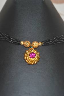 Traditional Maharastrain tushi mangalsutra