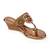 multicolor synthetic Handmade Designer Embroided Wedges for Women