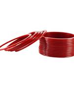 Striking Bangles Color Red