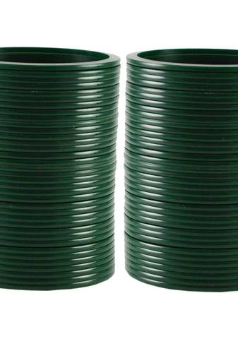 Fashionable Bangles Color Dark Green