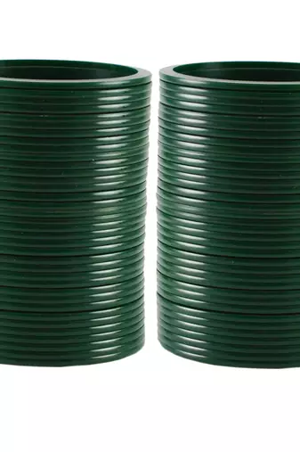 Fashionable Bangles Color Dark Green