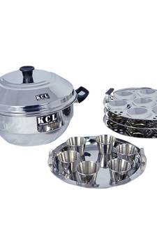 KCL Idly maker cum steamer plain 21 idly