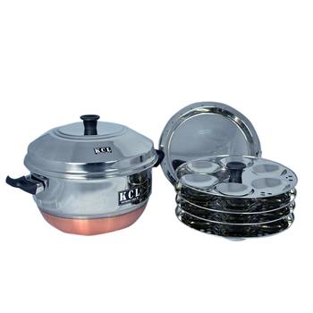 KCL Idly maker cum steamer copper bottom 24 idly 1