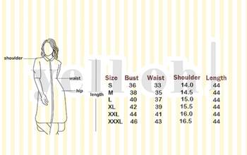 Yellow embroidered rayon embroidered-kurtis 5