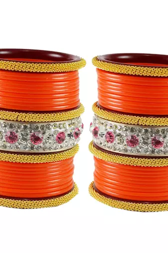Classy Bangles Color Orange