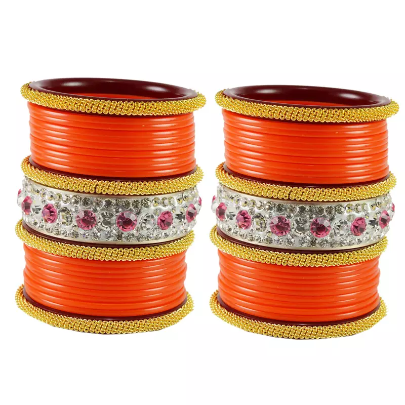 Classy Bangles Color Orange