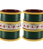Unique Bangles Color Dark Green