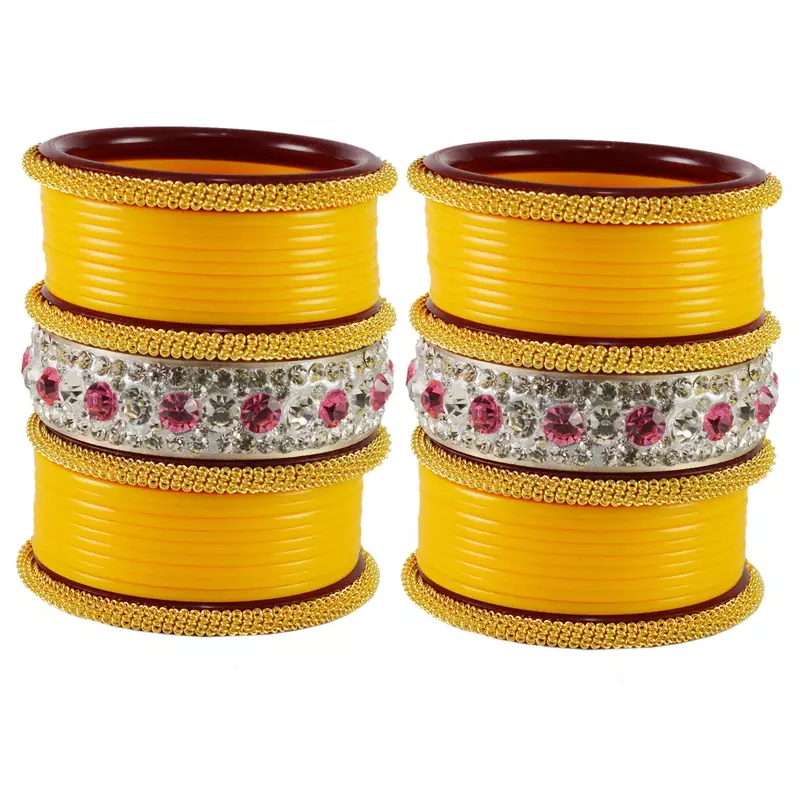 Antiqe Bangles Color Yellow