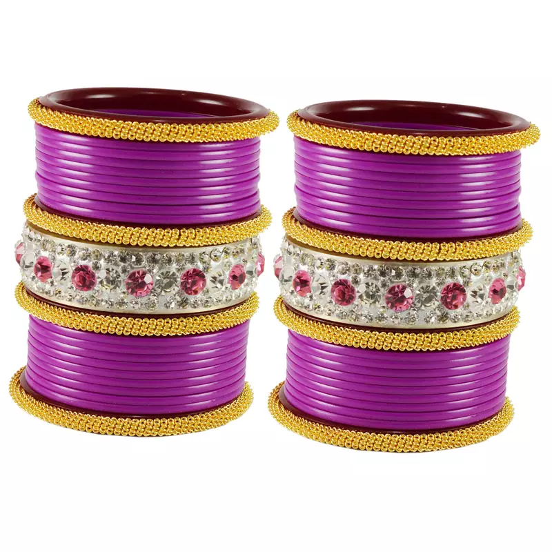Beautiful  Bangles Color Purple