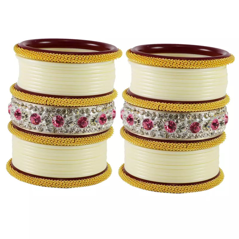 Attractive Bangles Color White