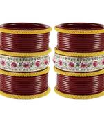 Classy Bangles Color Maroon