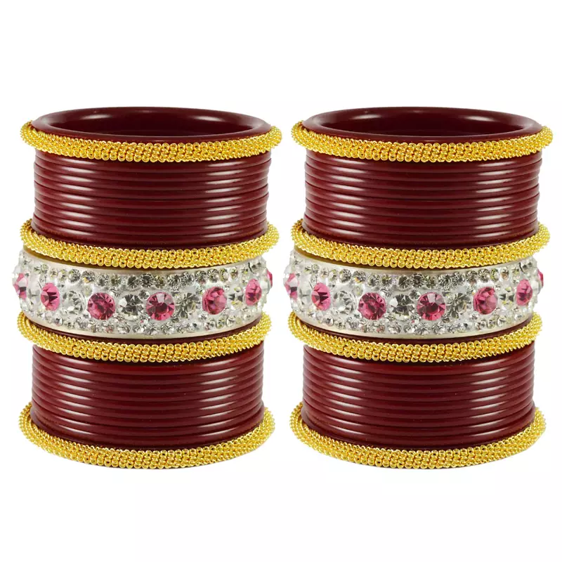 Classy Bangles Color Maroon