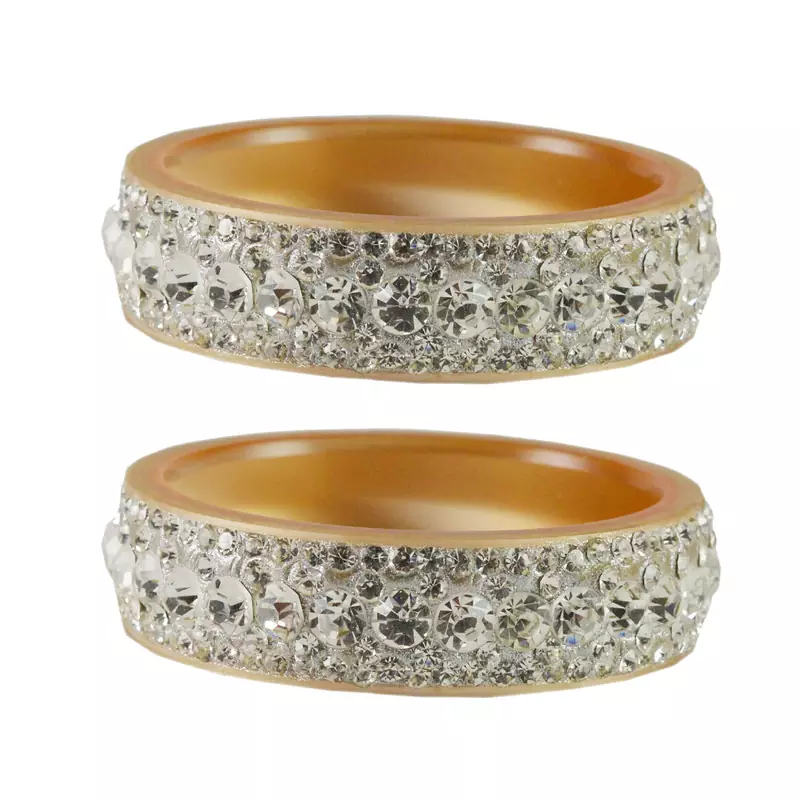 Antiqe Bangles Color White