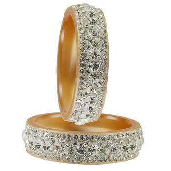 Antiqe Bangles Color White 2