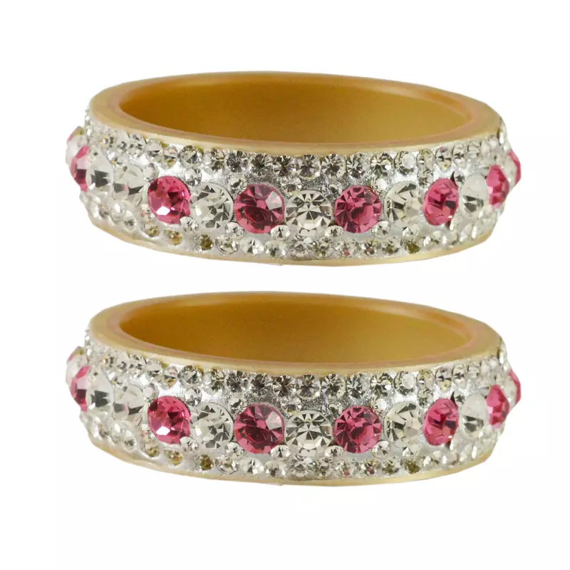 Beautiful  Bangles Color White