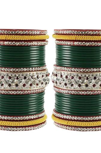 Classy Bangles Color Dark Green