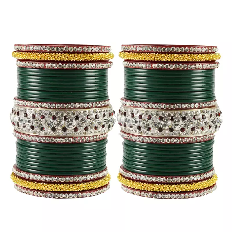 Classy Bangles Color Dark Green