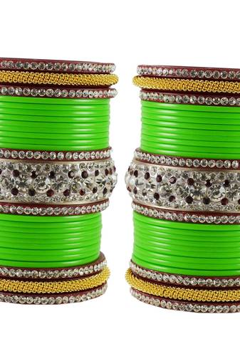 Beautiful  Bangles Color Green