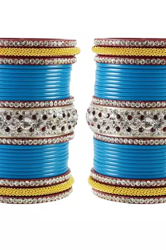 Classy Bangles Color Firozi