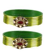 Attractive Bangles Color Light Green