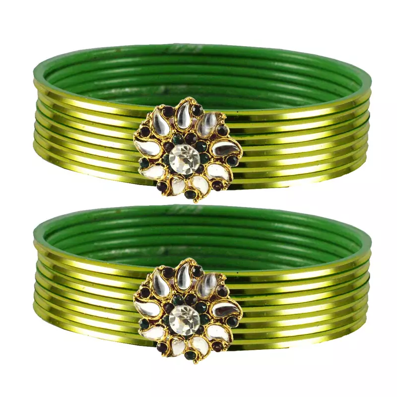 Outstanding Bangles Color Light Green