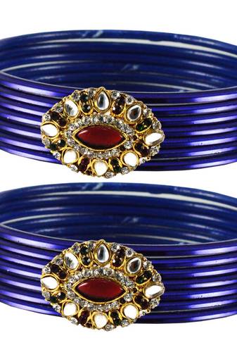Dazzling Bangles Color Dark Blue