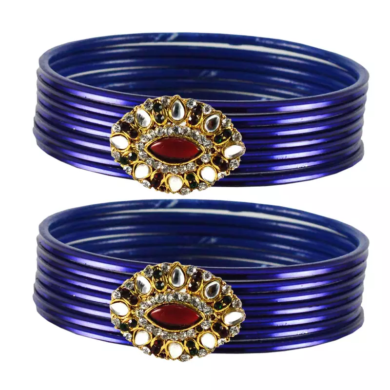 Dazzling Bangles Color Dark Blue