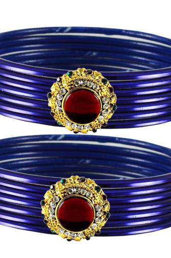 Elegent Bangles Color Dark Blue