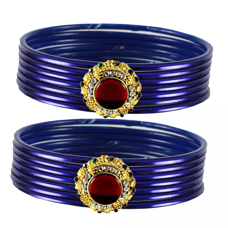 Elegent Bangles Color Dark Blue