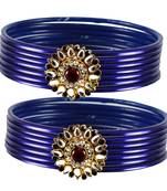 Striking Bangles Color Dark Blue