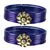 Fashionable Bangles Color Dark Blue