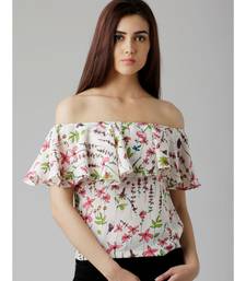Feel The Burn Floral Bardot Top