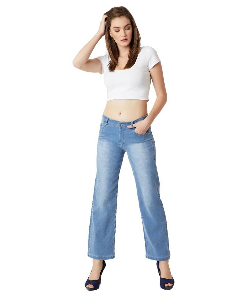 Celebrate Love Wide Leg Jeans