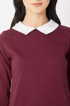 Way To Collared Shift Dress