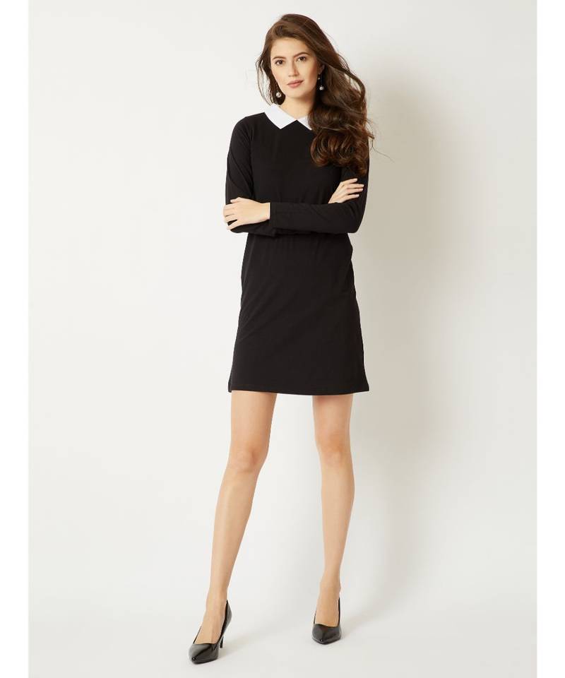 Way To Collared Shift Dress