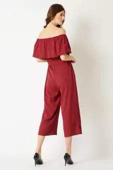 Go Your Own Way Bardot Jumpsuit