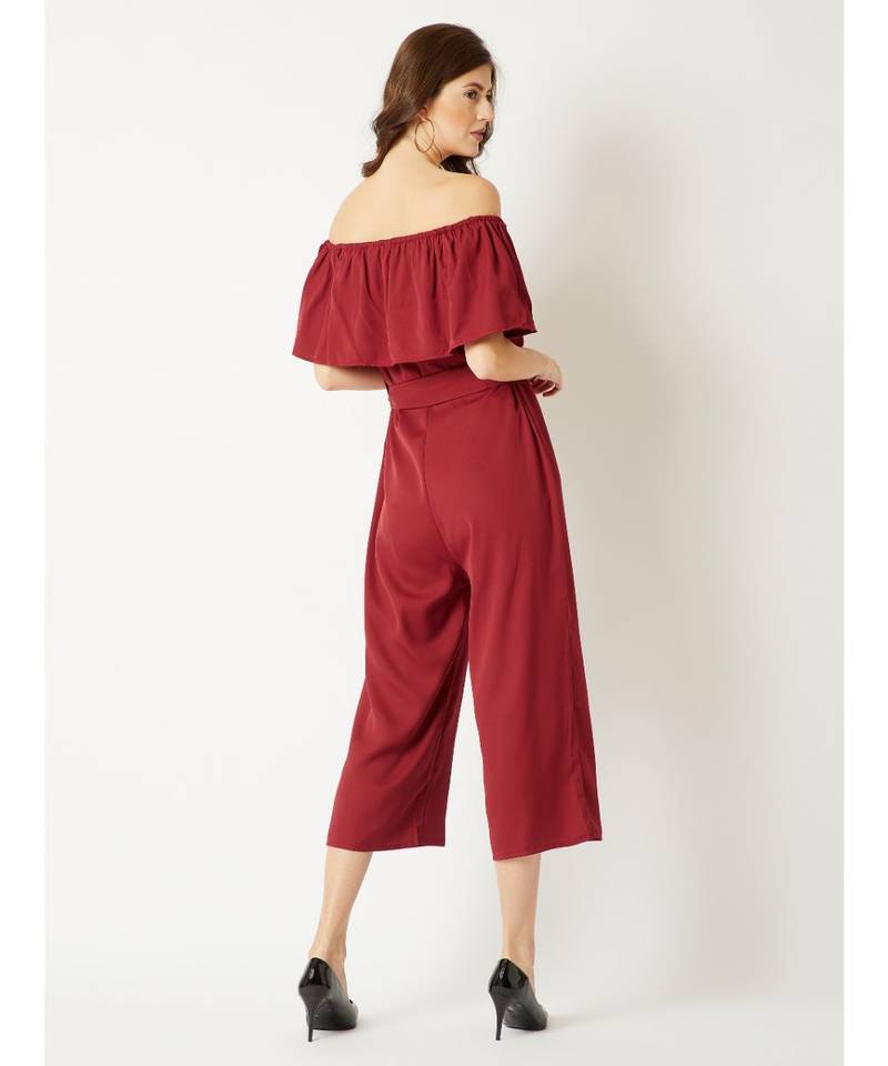 Go Your Own Way Bardot Jumpsuit