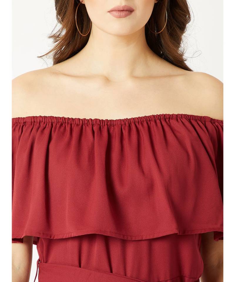 Go Your Own Way Bardot Jumpsuit