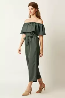 Go Your Own Way Bardot Jumpsuit