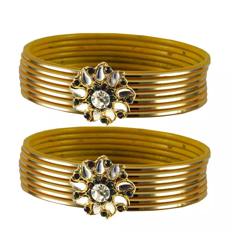 Beautiful  Bangles Color Gold