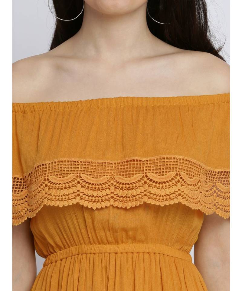 Come Find Me Bardot Maxi Dress