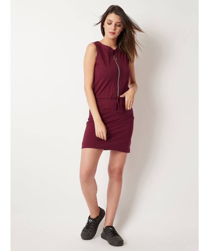 Tough Times Belted Dress