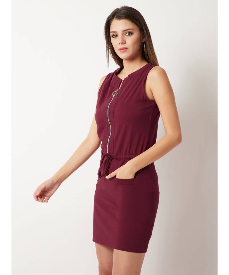 Tough Times Belted Dress