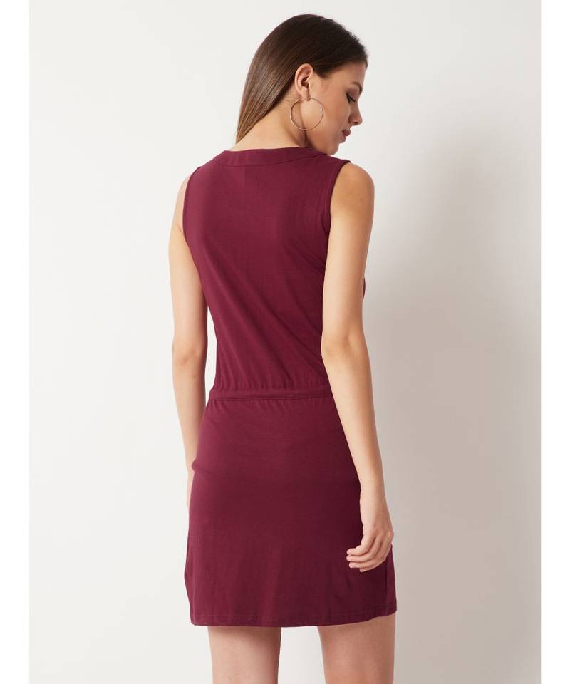 Tough Times Belted Dress