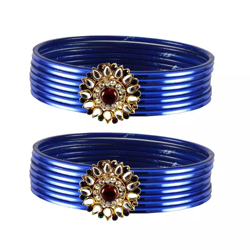 Unique Bangles Color Blue