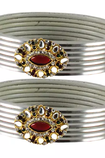 Attractive Bangles Color White